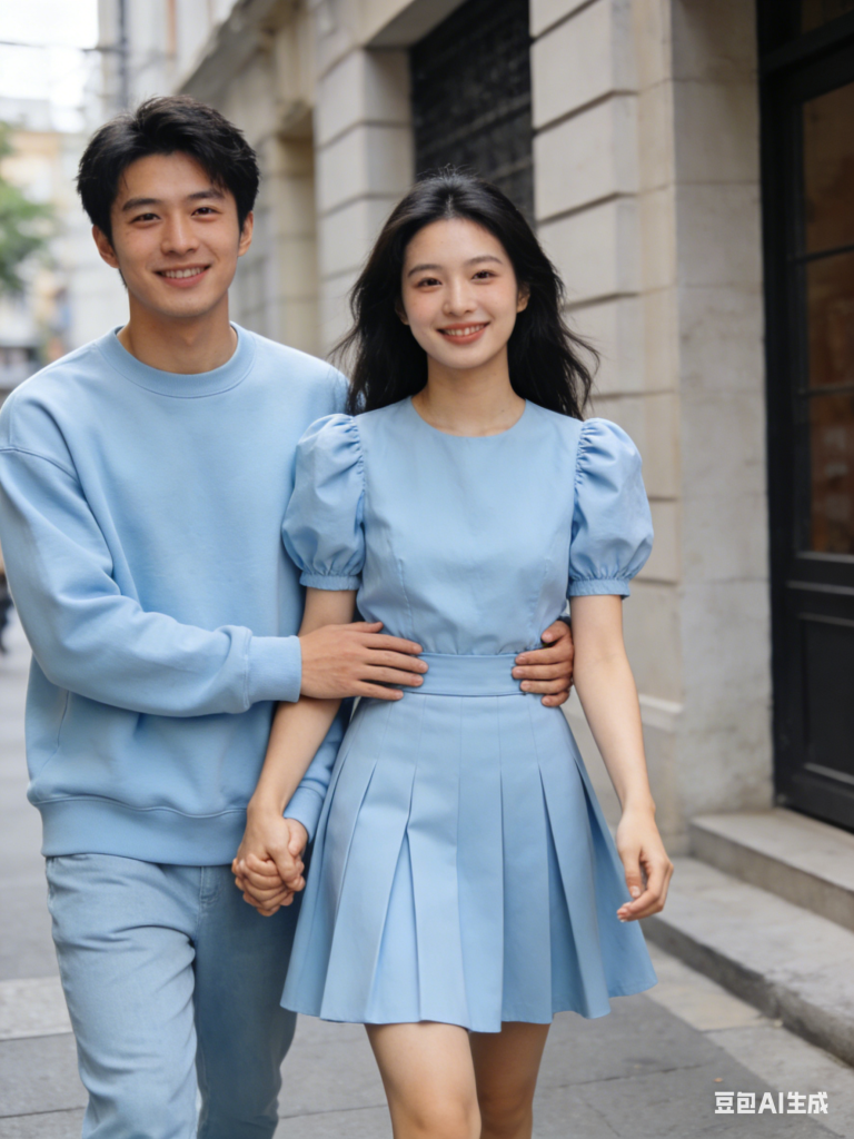 情侣装不是 “复制粘贴”,合身才是高级甜