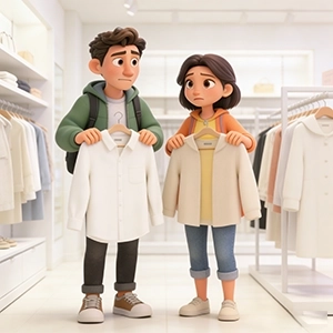 尺码纠结症候群-扣扣传情