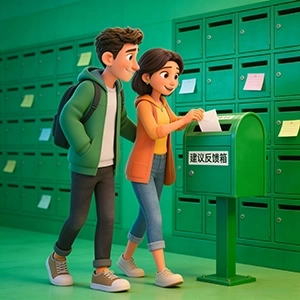 建议反馈箱-扣扣传情